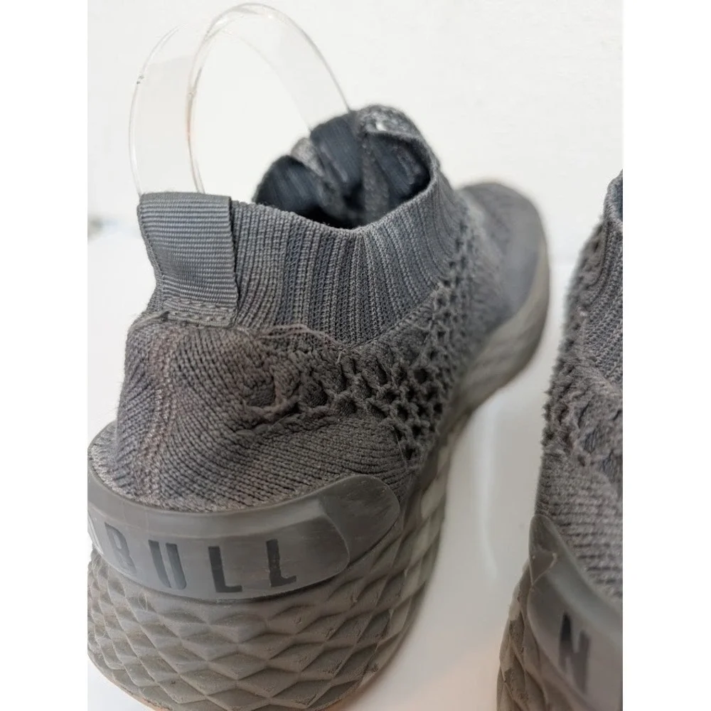 NOBULL Allday Knit‎ Shoes Mens 12 Womens 13.5 Gray Running Walking Workout